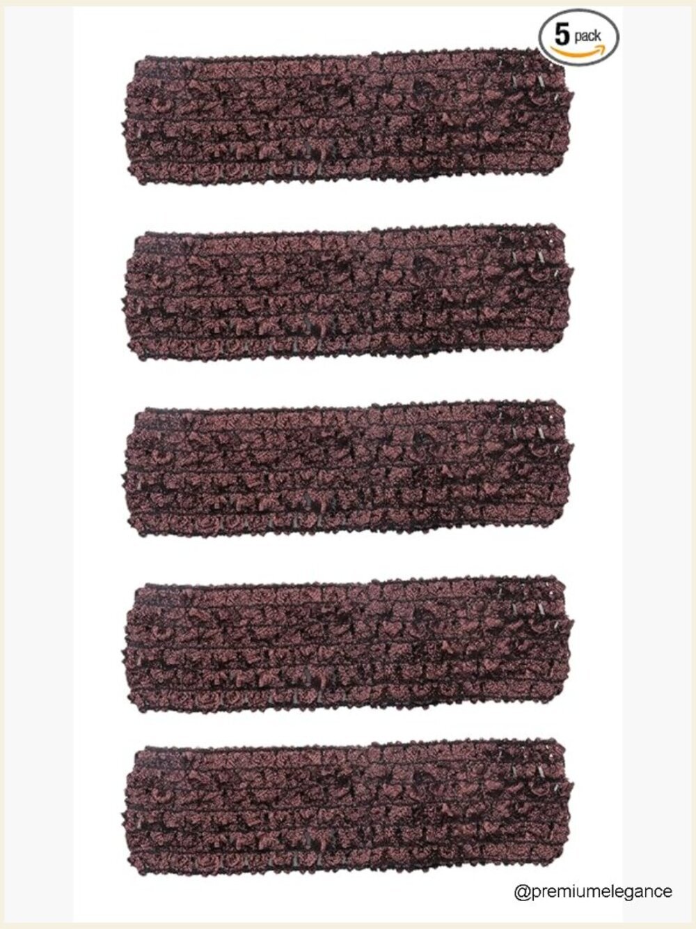 5 Pack Stretch Knitted Headbands Hair Accessories Sport Outdoor DIY